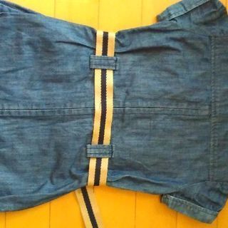 子供服　女児　ZARAザラ　デニムワンピース　104㎝の画像