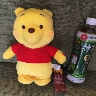 ぷーさんトコトコ歩くぬいぐるみ