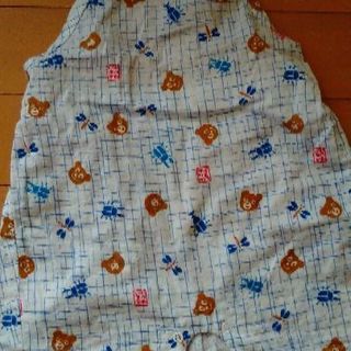 子供　ミキハウス　ほっとびすけっつ　甚平ロンパースの画像