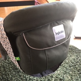 イングリッシーナ ベビーチェア 廃盤カーキ 撥水カバー付き