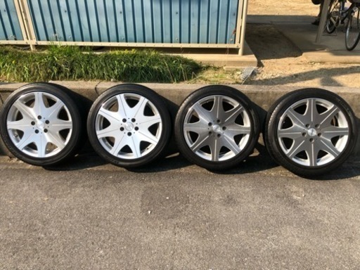 レグザス シュティッヒ 225/45R18 タイヤホイールセット 18インチホイール