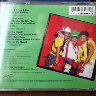 TLC on the Tlc Tip 1992年　１stアルバムの画像
