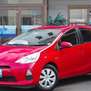 ⭐誰でも車がローンで買える⭐🚗自社ローン専門店🚗アクア Ｓ レッド