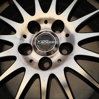 値下げ　ラクティス　シエンタ　に♪　175/60R16 VRX 16X6J クロススピード　4本セット　G-13の画像