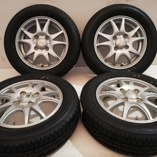 値下げ　軽自動車用　中古アルミホイール　ｘ　新品　ブリヂストン　...