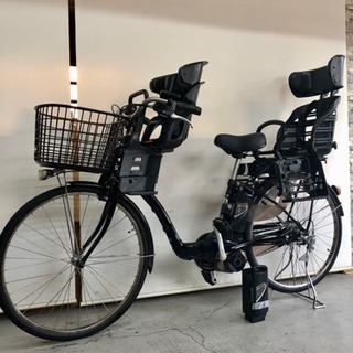 446 パナソニック ギュットプラス 3人乗り 26インチ 8ah 2個付き 電動