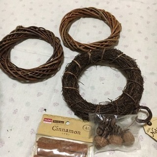 リース  プリザーブド   ハンドメイド 材料  さしあげますの画像