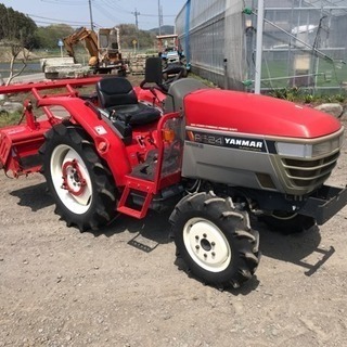鹿児島発 ヤンマー 14馬力ディーゼルエンジントラクターF14D 日置市