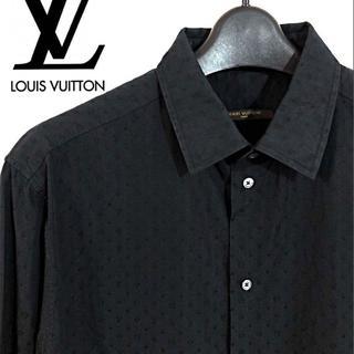 希少LOUIS VUITTON ルイヴィトン　ロゴ入り　シャツ