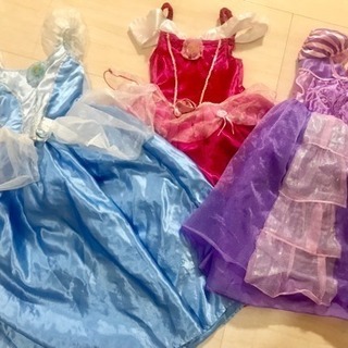 ディズニー プリンセス ドレス セット