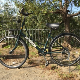 シティサイクル RENAULT（ルノー） 26インチ グリーン