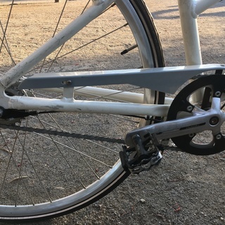 クロスバイク　BE-ALL　BR-2 LADY　ホワイトの画像