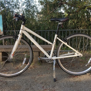 クロスバイク　BE-ALL　BR-2 LADY　ホワイトの画像