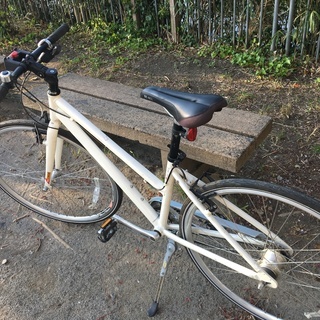 クロスバイク　BE-ALL　BR-2 LADY　ホワイトの画像