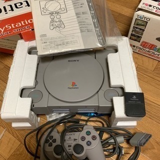 【動作確認済み】PS1 プレイステーション 本体 電車でgoセットの画像