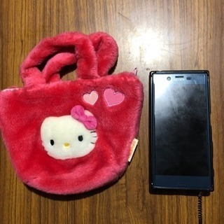 056   キティ ピンクもこもこミニバック💕の画像