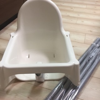 IKEA ANTILOP イケア ハイチェア 白 新品未使用の画像
