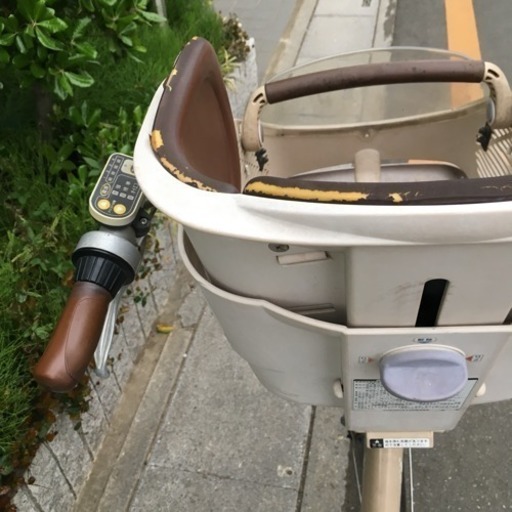 電動自転車  前後子供乗せ