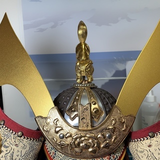 商談中【無料】こどもの日、中古美品 五月人形 兜 雄山作 端午の節句 男の子 こどもの日 元箱 付属品多数【東京都中央区銀座引き取り大歓迎】の画像