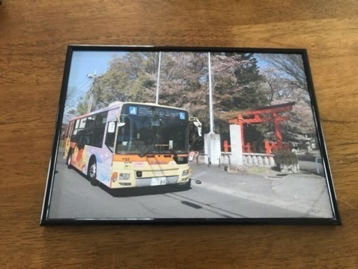 写真かなみん A4 キャノンペーパープリント フレーム付き