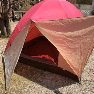 (交渉中)差し上げます。 テント ダンロップ ドーム型 4人用の画像