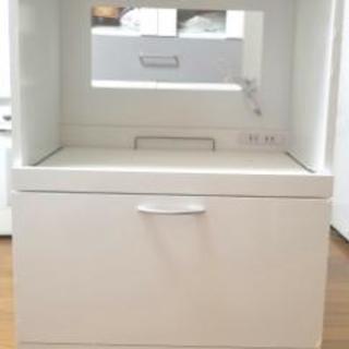 【美品】レンジ台 鏡面仕上げ 【横浜市】