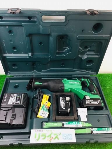 日立工機 コードレスセーバソーCR18DBL(LYPK)18V 6.0Ah【リライズ野田愛宕店】【店頭引取限定】【中古品】１点限り早い者勝ち！