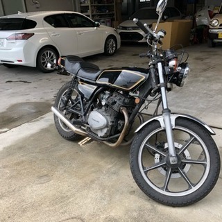 絶版車Kawasaki Z250FT A1型 レストアベースの画像