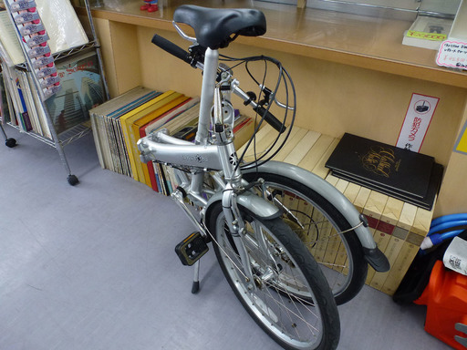 値下げ！！ ダホン 折りたたみ自転車 20インチ 6段変速 シルバー メトロ DAHON