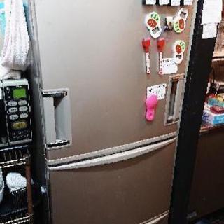 両開き3ドア冷蔵庫、冷蔵、冷凍不可