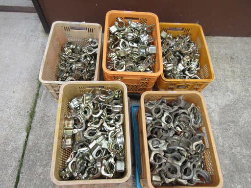 単管クランプ 自在クランプ ２７９個