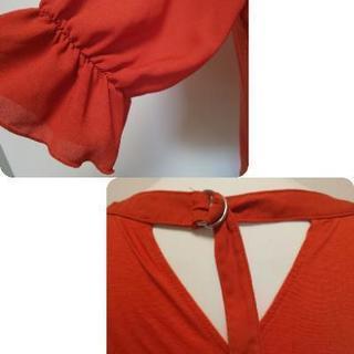 お取り置き中です。ロペピクニックのオレンジのブラウス？の画像