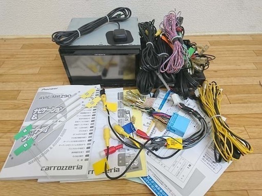 新品フィルムアンテナ付 カロッツェリア 楽ナビMRZ90-2 楽ナビ ナビ/フルセグ4×4地デジ/DVD/CD