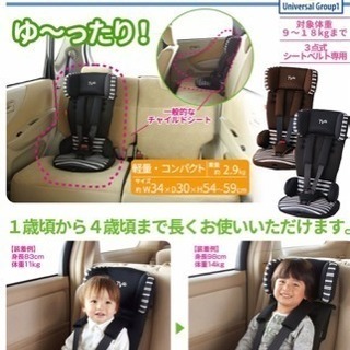 日本育児 トラベルベストECプラス チャイルドシート