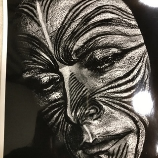 写真・マイム・仮面・メークの画像