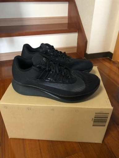 ナイキ エアズームフライ トリプルブラック ランニング  ２６cm