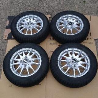 155/65R13 スタッドレス 4本セット アルミホイール付き 2016年製 155/65R13 スタッドレス BS 2016年 ホイール付 4本セット