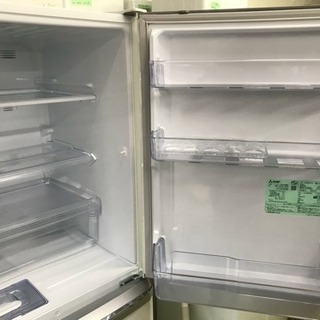 冷蔵庫 三菱 2018年 3ドア 335L ファミリーサイズ 家族用 MR-C34C-W 美品 川崎区 KK 郊送料格安 335L 3ドア冷蔵庫 三菱 MR-C34C-P 2018年製 自動製氷