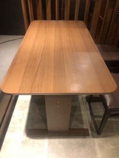 ニトリ テーブル ダークブラウン
