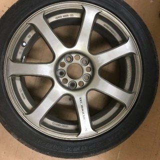 WORKエモーションXT7 4本215/45R17(9部山)