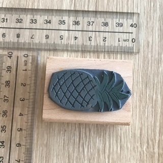 ハワイ パイナップルモチーフ スタンプの画像