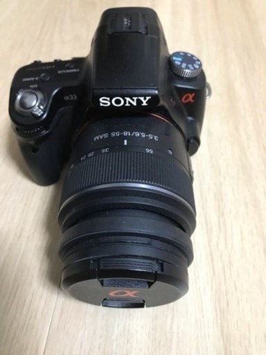 SONY ソニー  α 33  のデジタル一眼レフのレンズセット