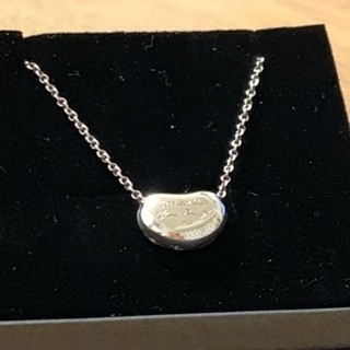 ティファニー ネックレス シルバー ビーン美品