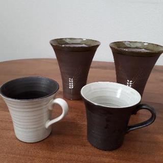 コーヒーカップ&ビアグラス　あげます。