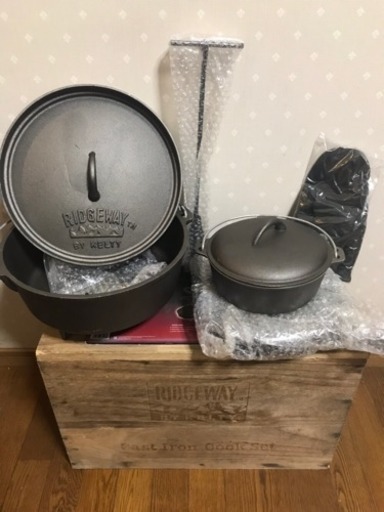 RIDGEWAYのダッチオーブンなど6点セット