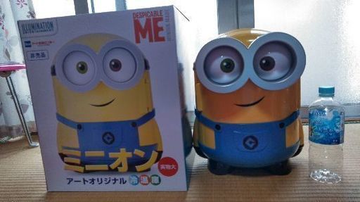 ミニオン冷温蔵庫　非売品　未使用☆ペットボトル4本入ります