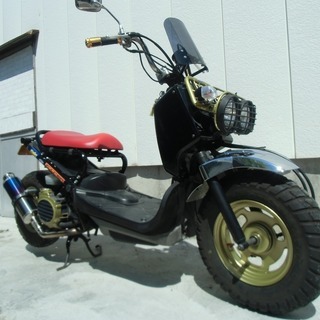 ホンダ　ズーマー　ZOOMER　フルカスタム　ロンホイ　ローダウン　社外パーツ多数の画像