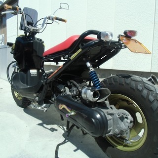 ホンダ　ズーマー　ZOOMER　フルカスタム　ロンホイ　ローダウン　社外パーツ多数の画像