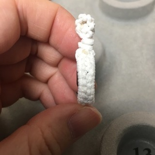 完売【新品】タイガーアイ 六芒星 マクラメペンダントトップの画像