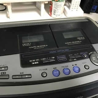 Panasonic：CD/ラジオ/Wラジカセ/：RX-ED55の画像
